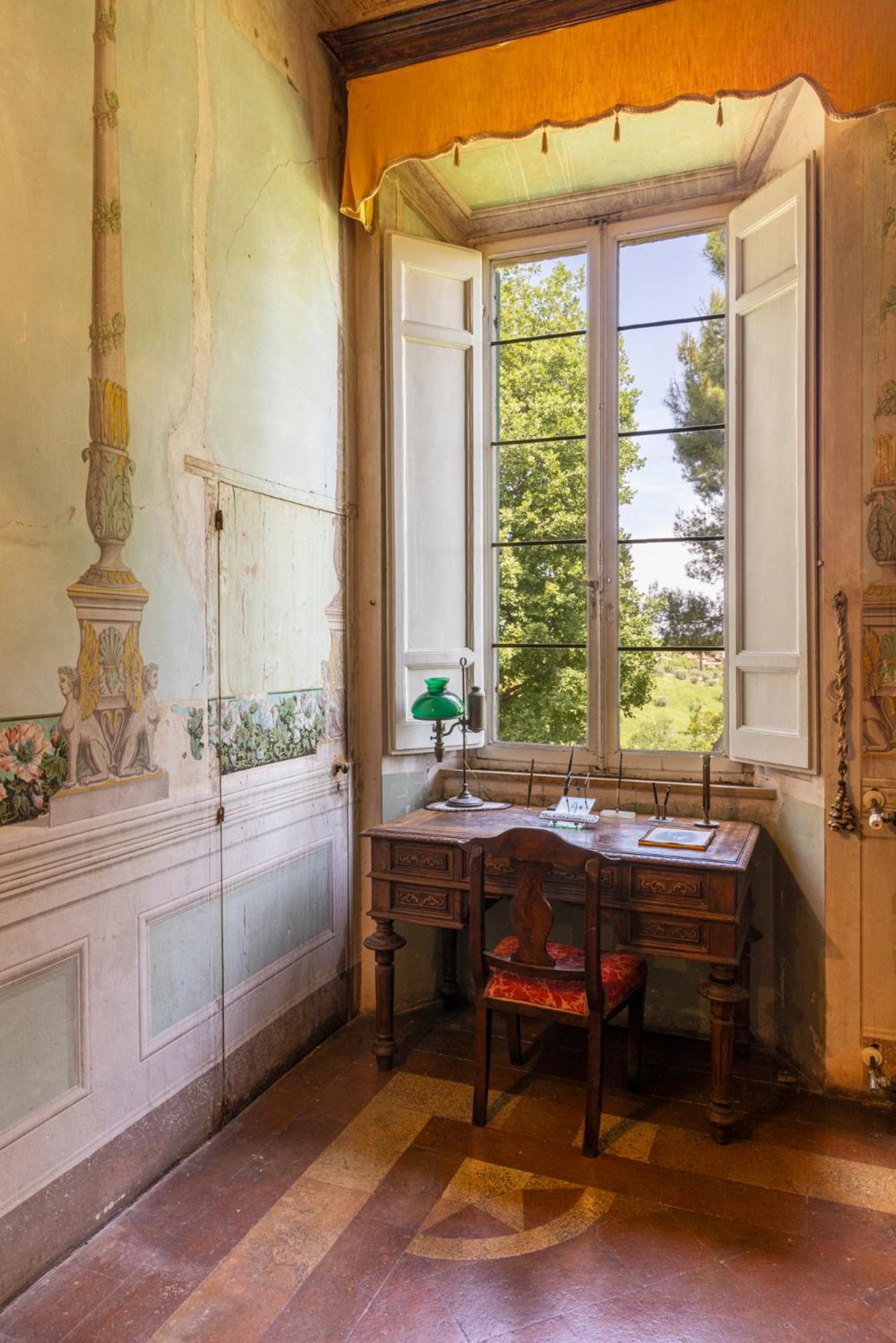 B&B In An 1800S Frescoed Villa With Panoramic Solarium And Historic Park - Villa Mastrangelo Colli del Tronto Exterior foto