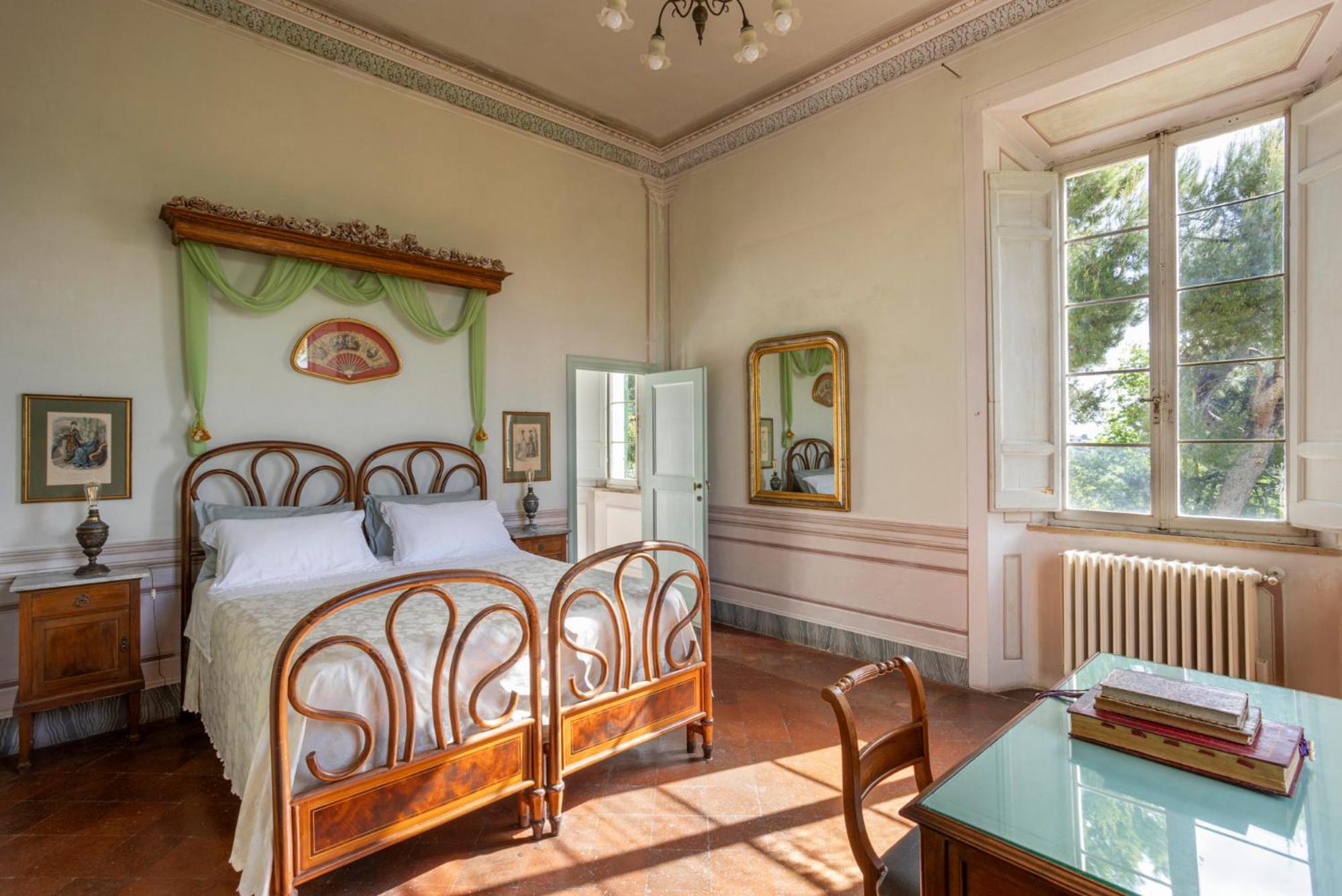 B&B In An 1800S Frescoed Villa With Panoramic Solarium And Historic Park - Villa Mastrangelo Colli del Tronto Exterior foto